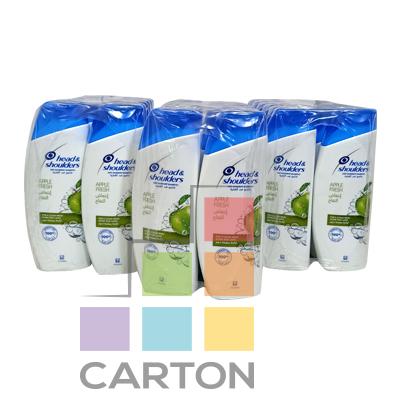 HEAD & SHOULDERS APPLE FRESH ANTI-DANDRUFF SHAMPOO 12*400ML